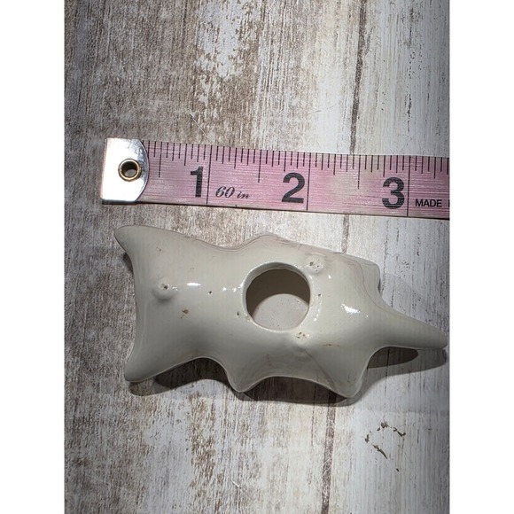 Gum Parker Ceramic Cat Gum Holder Vintage Kitsch Cream Brown Whimsical Figurine - Picture 4 of 8